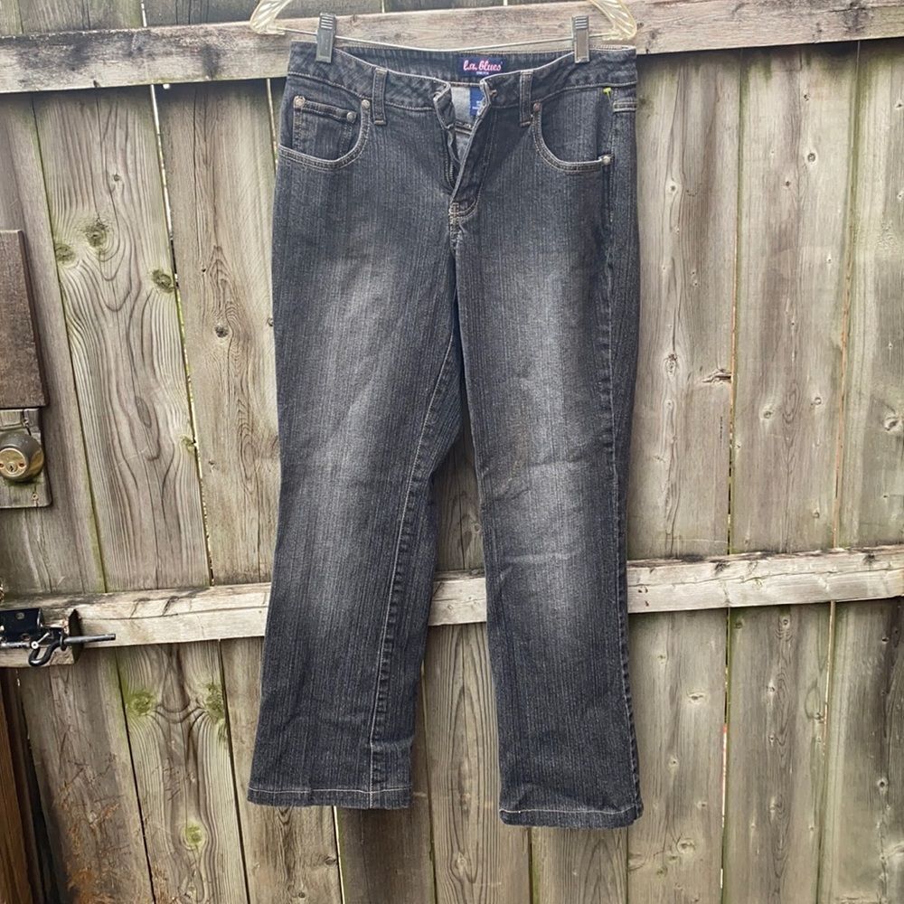 LA Blues charcoal jeans sz. 6